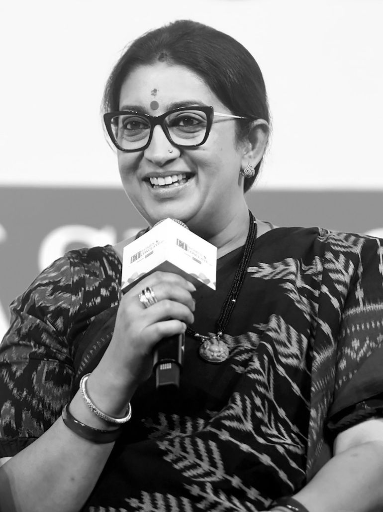 What does Smriti Irani’s bindi have to do with women in politics?